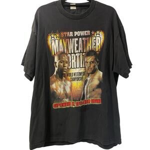 Floyd Mayweather vs. Victor Ortiz 2011 MGM Grand World Welterweight Shirt XL
